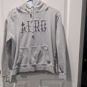 Gray Floral Aeropostale Hoodie